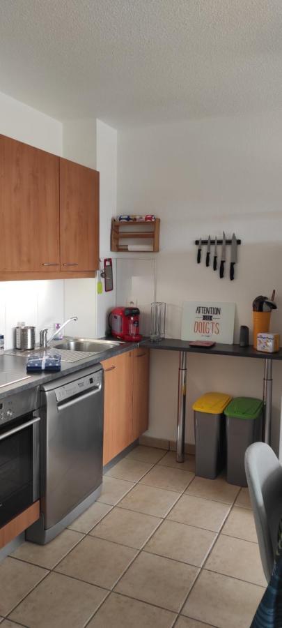 Appartement Avec Grande Terrasse A 15 Mn De La Mer Saint-Esteve  Bagian luar foto
